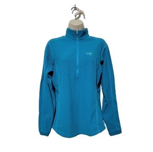 Arc'teryx Polartec Fleece Teal Blue Women's Size Large